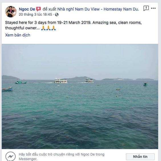 Nam Du View Guest House 외부 사진